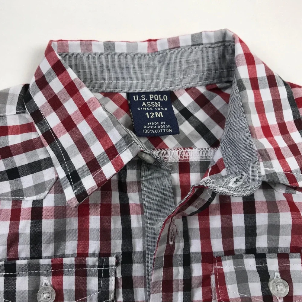 2 PC Polo Ralph‎ Lauren Overalls & matching shirt